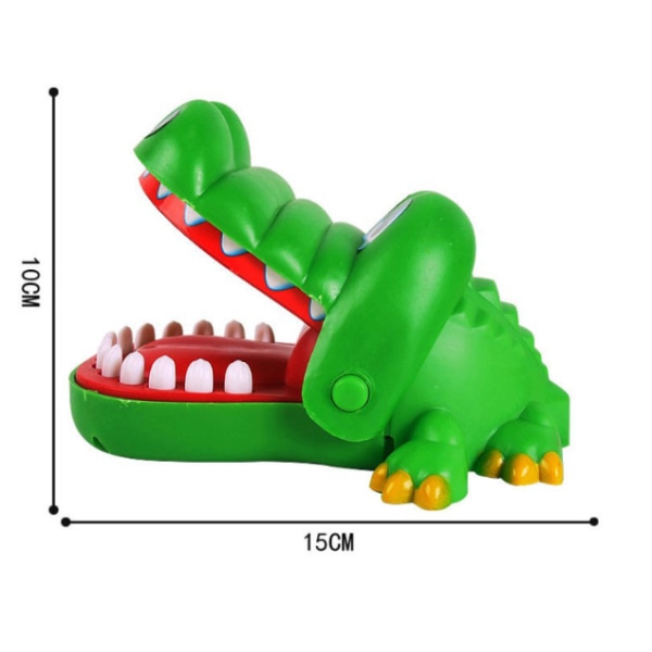 Krokodille Biting Finger Toy Biting Finger Game Krokodille Foreldre-barn Barn Leker