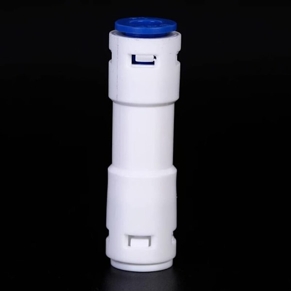 Snabbkoppling Backventil för engångsplast kompatibel med omvänd osmos system RO Eau pure set om 2 backventiler 1/4 \"