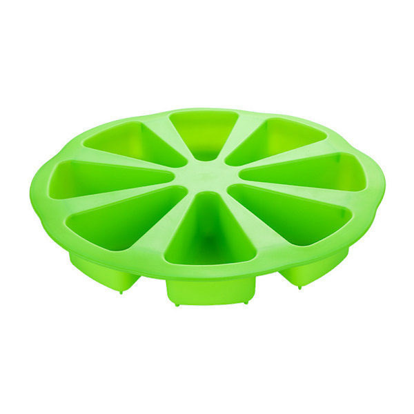 Bakform, livsmedelsgodkänd silikonform för kakor, 8-håls förtjockad non-stick 8-punkts Sikang kakform, pizzatallrik