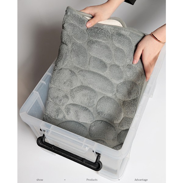 Beige 40*60cm liukumaton vaahtokylpymatto, imukykyinen konepestävä kylpyhuonematto, konepestävä, suihkumatto kylpyhuoneeseen