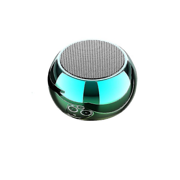 Langaton Bluetooth-kaiutin Mini Pieni Kannettava Koti Kannettava Vihreä
