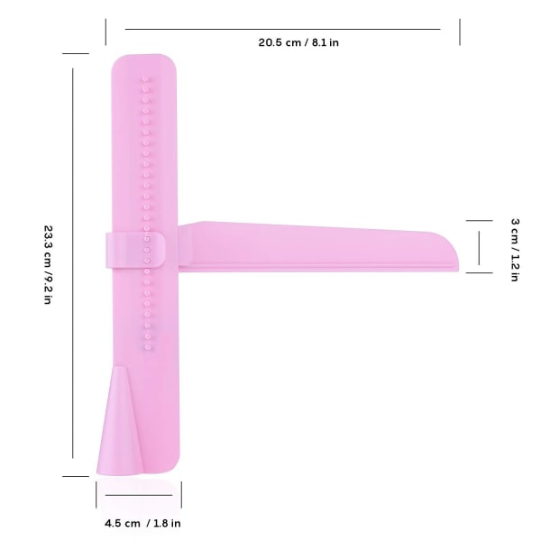Kaksmetningsverktyg, Justerbara Kakspaatlar Kaksrapa Fondant Glätningsverktyg Kaktdekorationsverktyg Glättare Polerare (2-pack)