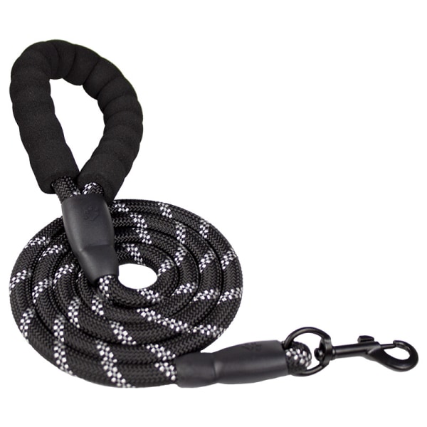 Extended pet leash, reflective silk dog leash, anti-explosion leash, dog-free dog walking leash, round rope