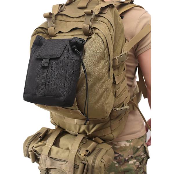 Bältesväska Fick Fanny Pack för Vandring Krigsspel Camping