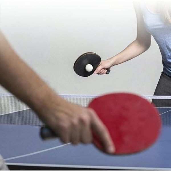 Pöytätennisverkko, 2 kpl Pöytätennispöytiä Korottava Pöytä Vedenpitävä ja kokoontaitettava Ping Pong -verkko Kilpailuun ja peliharjoitteluun