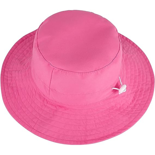 Justerbar baby solhatt barn sommar keps bred brätte för pool/strand/simning/utomhus
