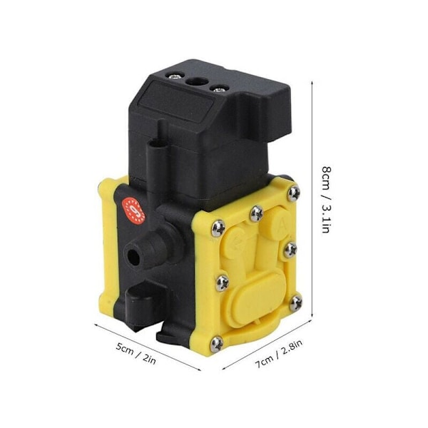 8x7x5cm Itse liikkuva vesipumppu Puutarhatarvikkeet Sähköinen ruiskupumppu vesipumppu kalvo 12v