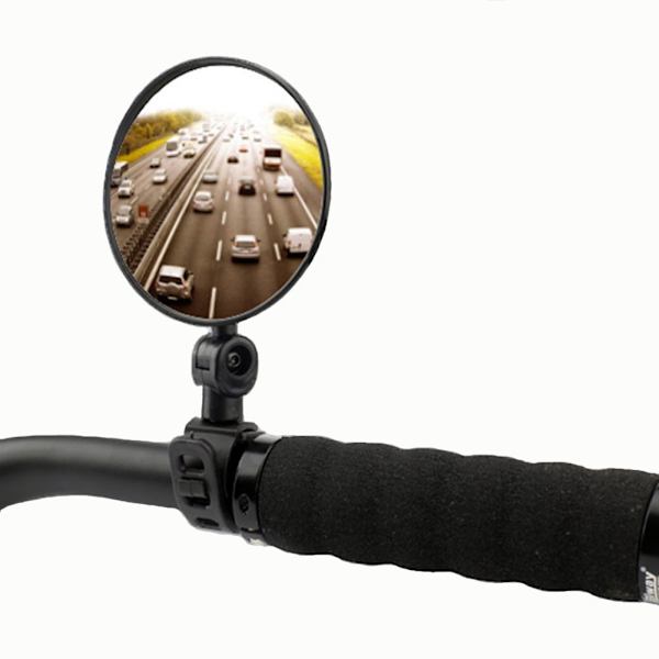 Cykelbackspeglar motorcykel vidvinkel konvexa reflektorer backspeglar 360 speglar justerbar snabbkoppling silikon