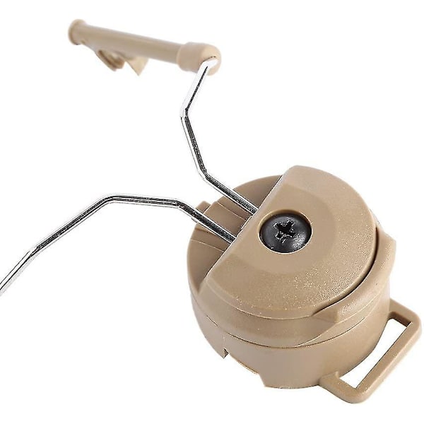 Hjelm skinneadapter 1 par svart hjelm skinneadapter hengende skinneadapter hjelmholder jakt hørselvern