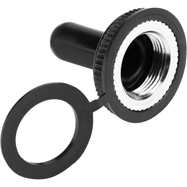 Vattentätt skydd för vippströmbrytare - 20 st vattentäta gummiskydd för 12 mm vippströmbrytare (12 mm)