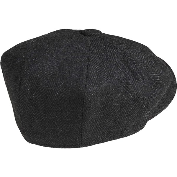 Caps i Newsboy-stil - Flat caps i bomull