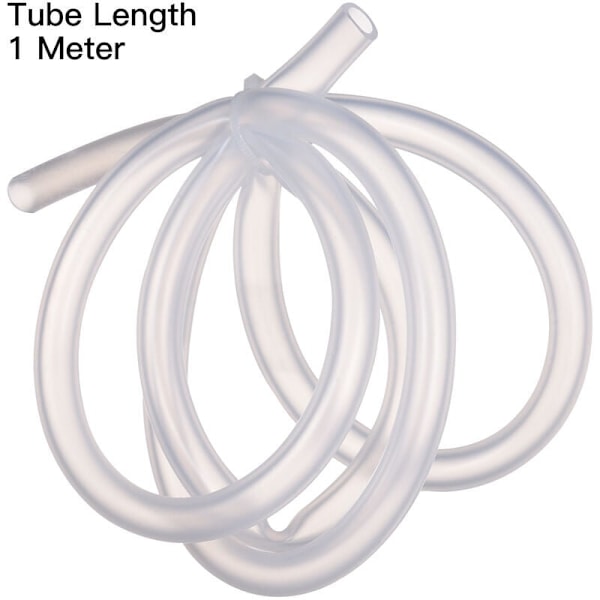 Peristaltisk pumpe slange silikone rør specialrør 1 meter, 6,4 mm 9,6 mm - 6,4 mm 9,6 mm