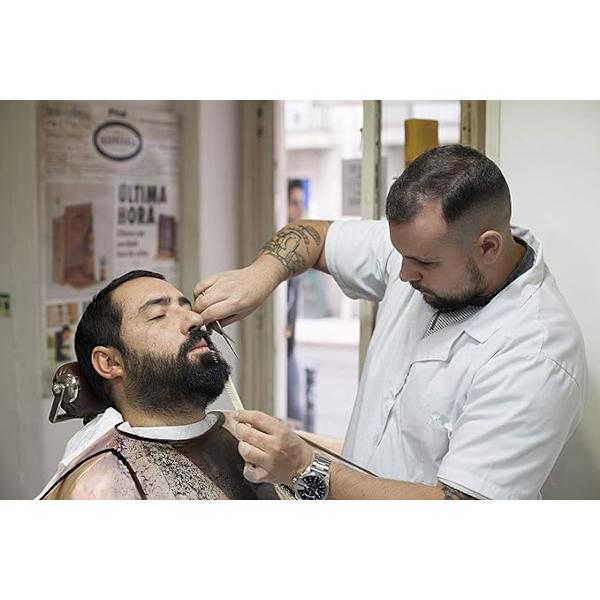 Barber's kappe i khaki, frisør paraply sjal salon barber frisør kappe voksen version