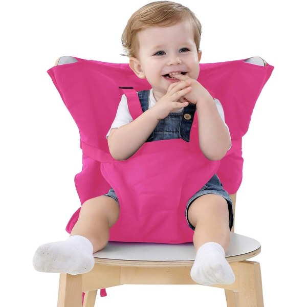(Rosa))Easy Seat Portable Travel Barnstol 70*40*50cm- Child Boo
