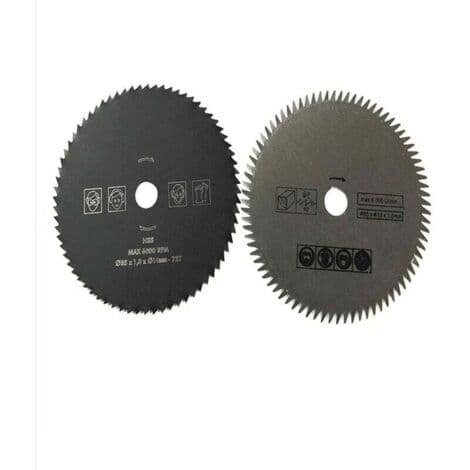 5-pack 85 mm Diameter 10 mm Rotationsinnerdiameter, Hårdmetall Små Cirkelsågblad Rotationskapverktyg