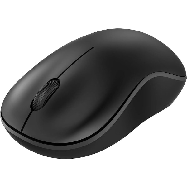 Bluetooth-mus, 2.4G trådlös Bluetooth-mus Dubbelläge (Bluetooth 5.0+ USB), datormus med USB-mottagare