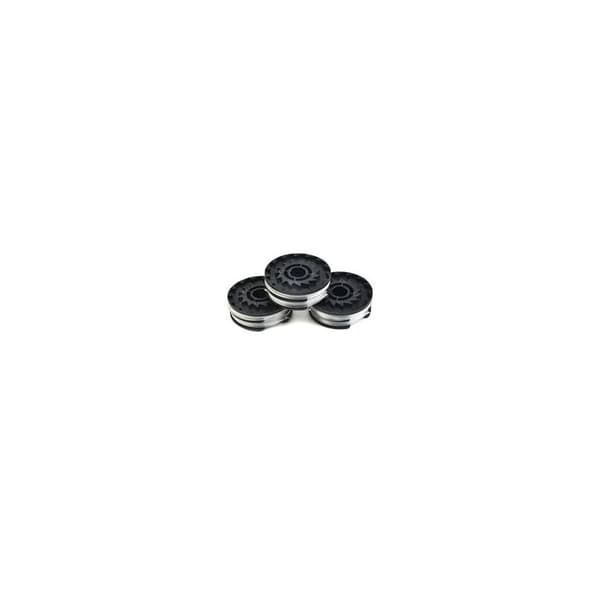6 stk. erstatningsspole til kanttrimmer, græskanttrimmerspole, til Parkside PRT 550 A1 A3 A5, reservedele til trimmersnøre