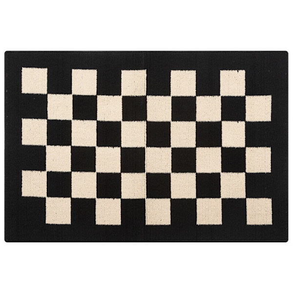 Dörrmatta inomhus, halkfri, vattenabsorberande, fläckavvisande entrématta för entré, uteplats 50x80cm
