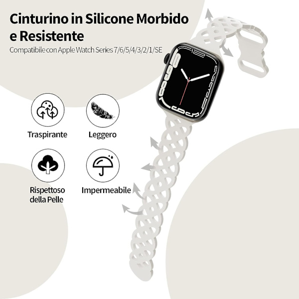 Remme til Apple Watch - 38/40/41mm