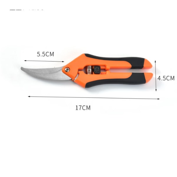 Orange Farve-Have Saks, Have Saks, Professionel Havesaks, Høj Punkt Præcision Saks, Rustfrit Stål Lige Blad Saks, Bons