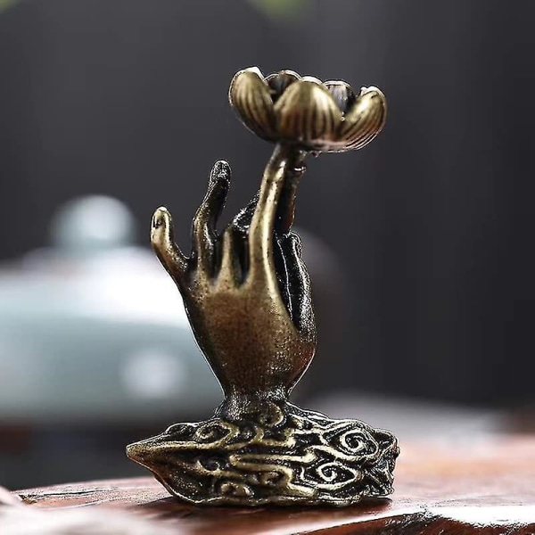 Takaisinvirtaus suitsukkeen Lotus suitsukepidike
