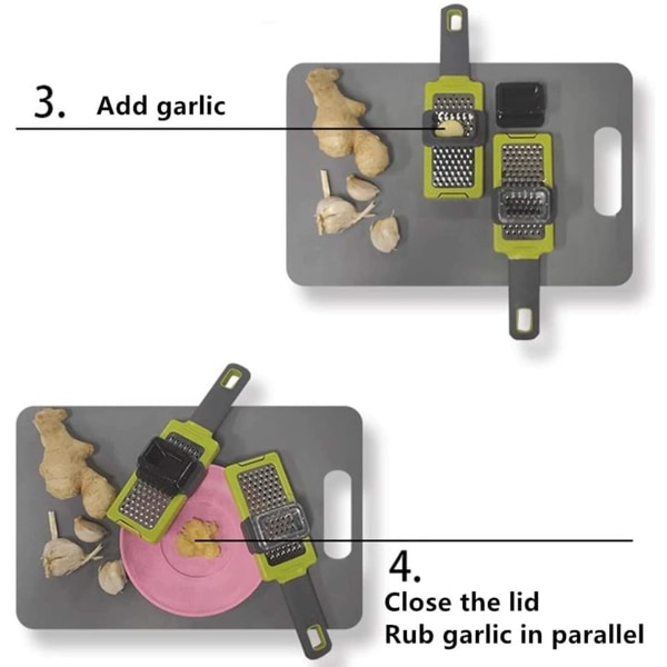 Multifunksjonell hvitløkskrydderrister