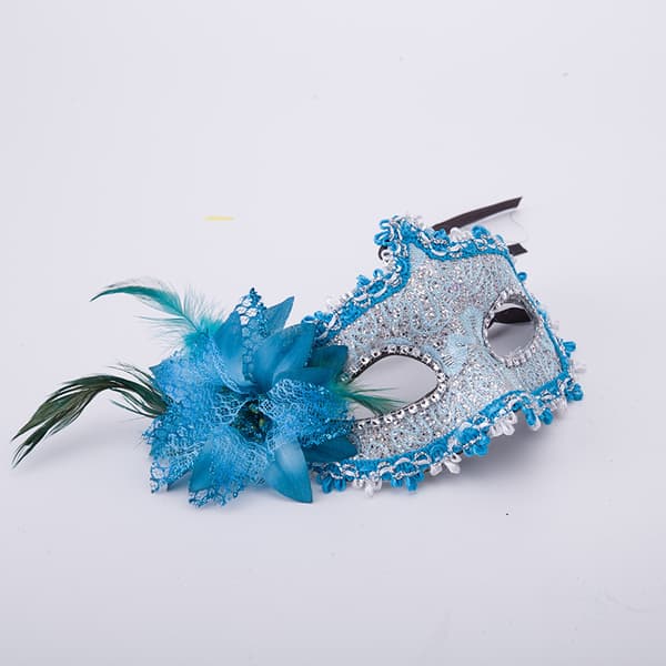 Halv Masquerade Venetianske Masker Kostumer Fest Tilbehør