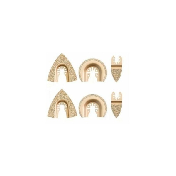 6 st Sågbladssats, Betterlife Oscillating Tool Blades, Oscillating Multi-Tool Sågblad Tillbehörssats, Multifunktionella Oscillating Sågblad Verktyg