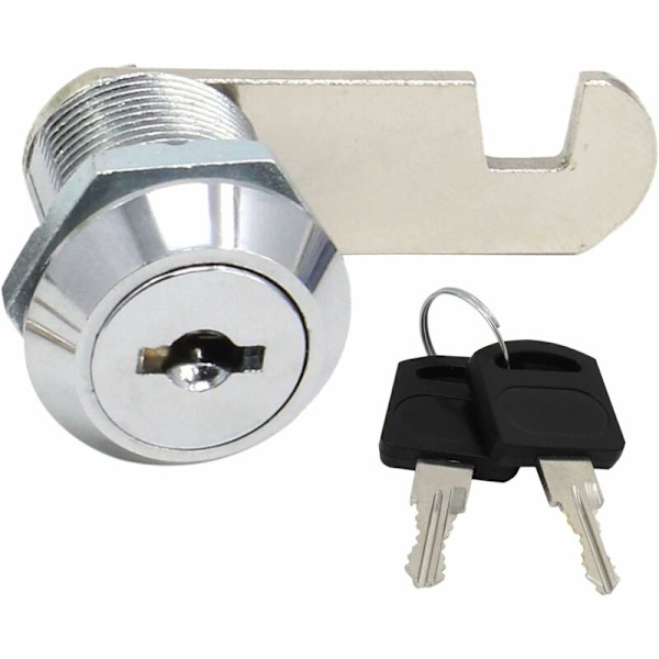 Rostfritt stål brevlåda säkerhetslås med matchande nycklar, 30mm DRATK LOCK