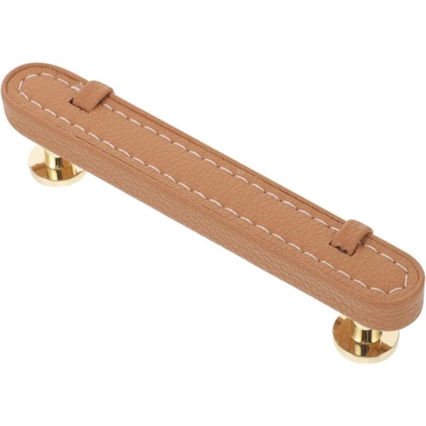 Handtag av läder skåpdörrhandtag möbelhandtag i läder pullip läderhandtag handtag lådhandtag hållare knappar knappar och handtag
