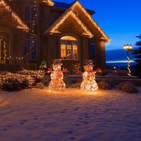 2-pak Batteridrevne Julelys, 10 Meter 100 LED Lyslenke med Fjernkontroll Timer Blinkende Feelyst 8 Moduser Firefly Lys for Gaver