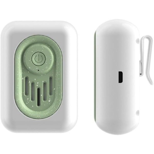 Kylskåpsluktborttagare, Lukteliminator för kylskåp, USB-uppladdningsbar, Återanvändbar, Liten Ozon Luftrenare för Kylskåp, Skor, Garderob, Bil, etc.