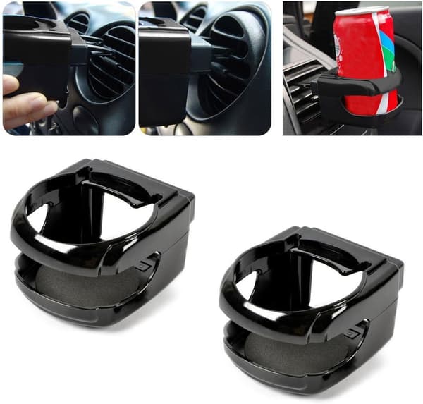 2PCS Universal bil lastbil ventil vattenflaska dryckeshållare fäste bricka stöd