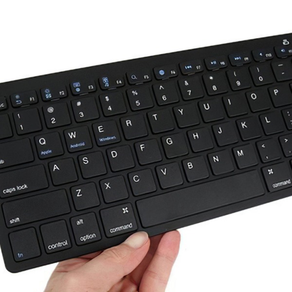 Bluetooth-tangentbord, trådlöst tangentbord av hög kvalitet, lätt att använda, trådlöst tangentbord för PC, bärbar dator