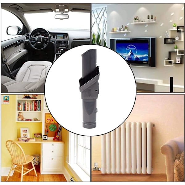 Harjasarja lisävarusteet Dyson DC35 DC45 V6 V7 V8 V10 -imurille sovittimella (5 in 1)