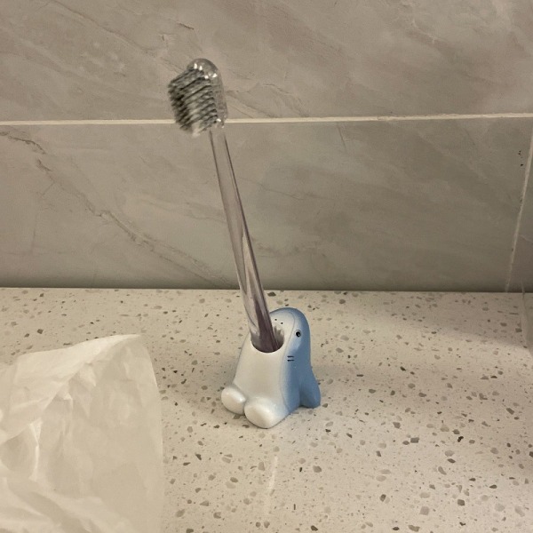 1 STK sød dyreformet elektrisk tandbørsteholder - dekorativ C