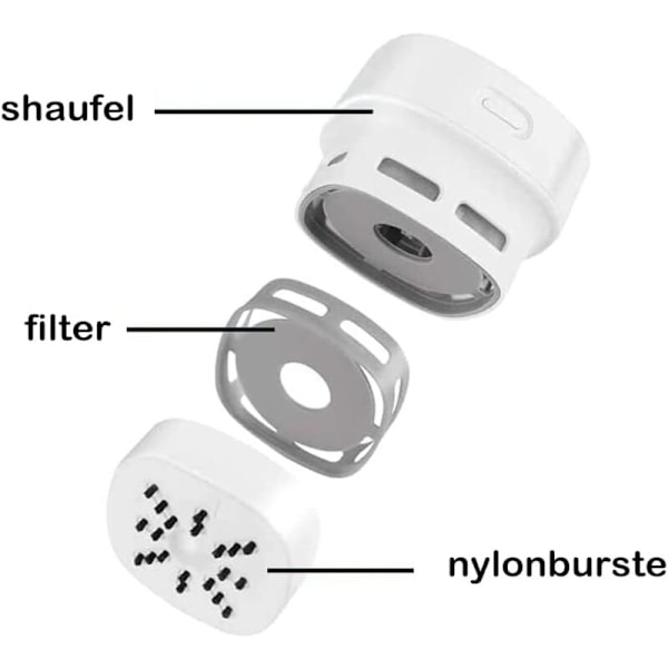 Mini genopladelig USB trådløs bordstøvsuger, kontorstøvsuger, håndstøvsugere, bordstøv, til skrivebord tastatur