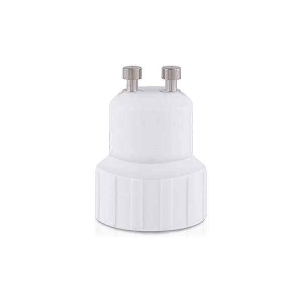 4x2,8cm 4kpl adapteri - muunnin GU10-kannasta E14-kantaan - bajonetti lamppukannan adapteri halogeeni- ja LED-lampuille