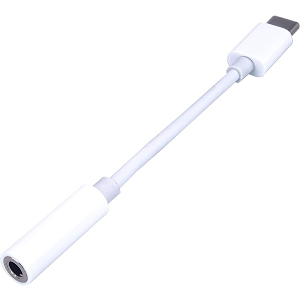 Headset-adapter - USB Type C til 3,5 mm jack - AUX-lydkontakt - til Huawei P20, P20 Pro, P30, P30 Pro, Xiaomi 6/8, Mix 2/3, OnePlus6T, etc.
