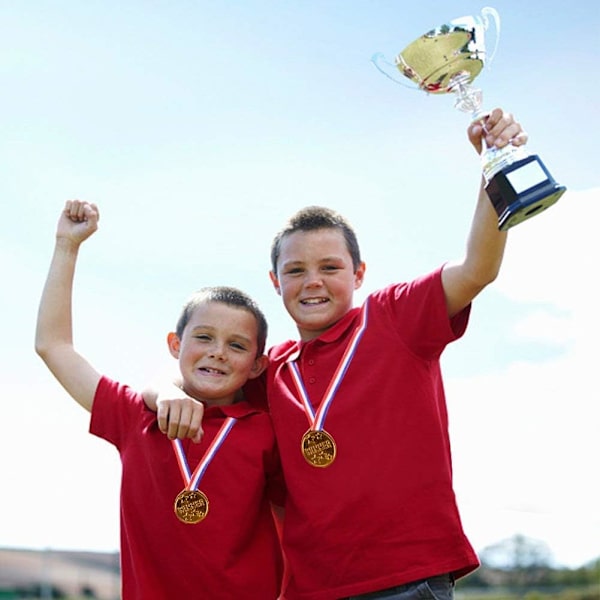 20 stk. solstråle olympiske medaljer, guld plastikmedaljer, guld plastikmedaljer, vindermedaljer, børne plastikmedaljer, plastikmedaljer, børnemedaljer