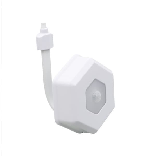 Toiletsensorlys, toiletlys, toiletdesinfektionslys, toiletsensorlys, farverigt nattelys, batteri