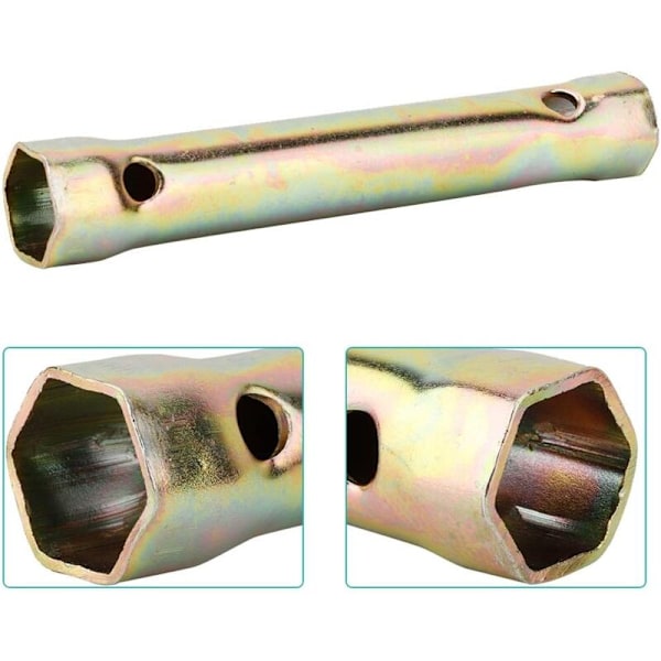 Kaksipäinen hylsyavain 130 mm sytytystulpalle, hylsyavain sytytystulpalle, syvä hylsyavain 16/18 mm moottoripyörän sytytystulpalle
