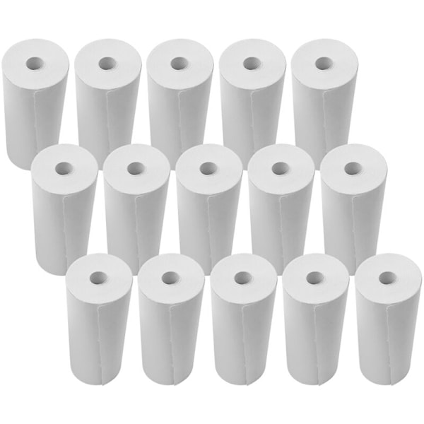Termopappersrullar 80 x 30 mm för skrivare, pappersrullar för kassaapparat för mataffärs kvitto, 15 rullar