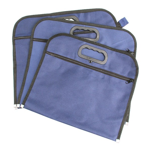 Asiakirjalaukku A4 Oxford zip Bag vedenpitävä konferenssilaukku virkamies