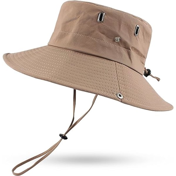 Herrar Sommarhatt Bred Brätte Keps Dam Solhatt för Vandring Fiske
