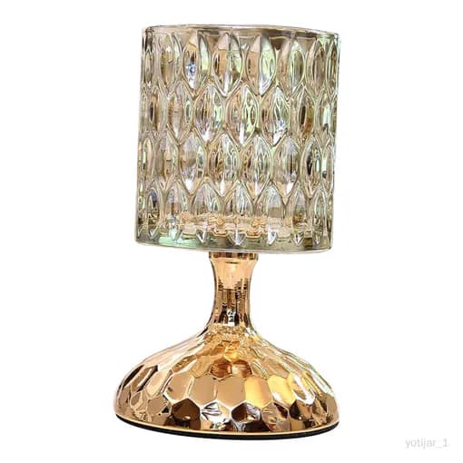 Moderne Pokal Glas Vase Blomsterarrangement til Hjemmet
