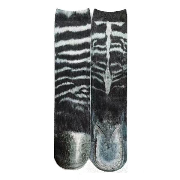 Djur Zebra Tass Sockar Nyhet Sockar Roliga Julgåvor Strumpfyllnad för Män Kvinnor Tonårspojkar Vuxna Skämtgåvor