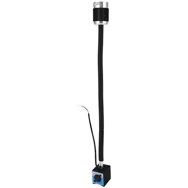 LED maskinværktøjslampe, Fleksibel svanefri magnetisk base, blødt hvidt lys, CNC AC220V 5W tårnmaskinlys