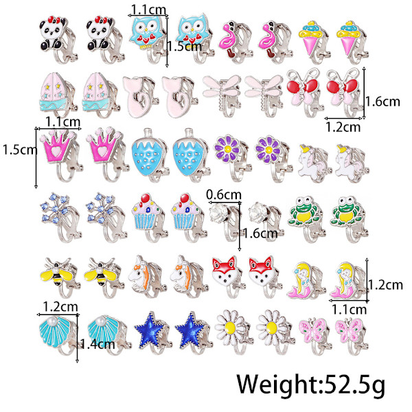 Ringe til piger, justerbare smykkeringe sæt og leg klæd dig ud ringe til børn og små piger, havfrue/sommerfugl/blomster ringe