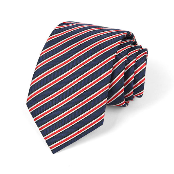 Stripete bryllups slips slips for menn